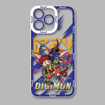 數碼寶貝天使眼透明防摔軟殼