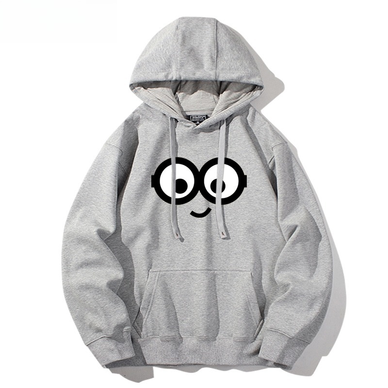 神偷奶爸小黃人新款 親子情侶男女連帽衛衣