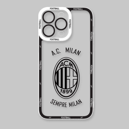 足球俱樂部天使眼透明防摔軟殼