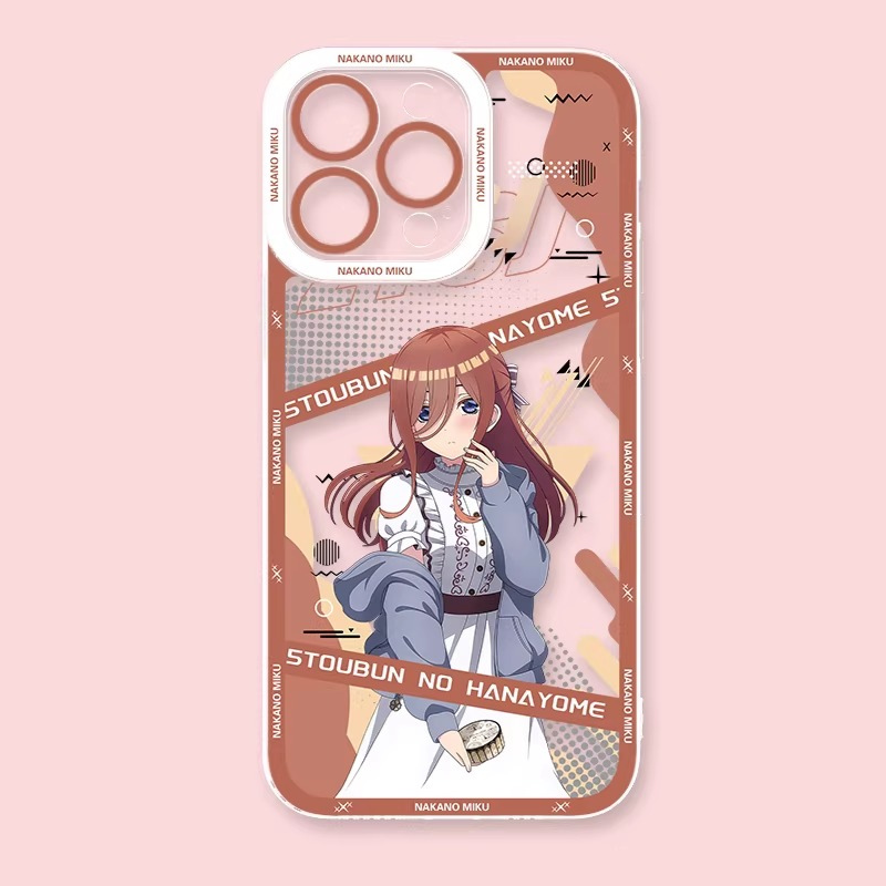 五等分的新娘天使眼透明防摔軟殼