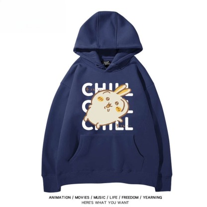 Chiikawa 親子情侶男女連帽衛衣