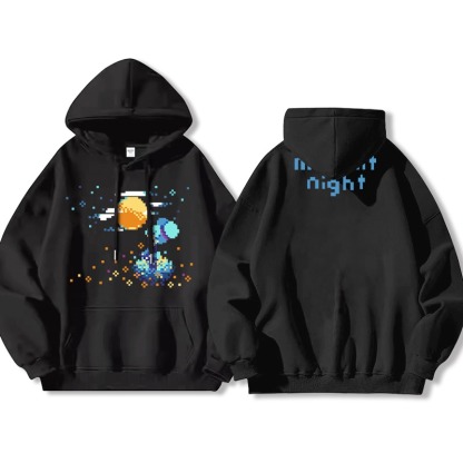 初音未來 聯名衛衣2025秋冬新款 親子情侶裝連帽衛衣