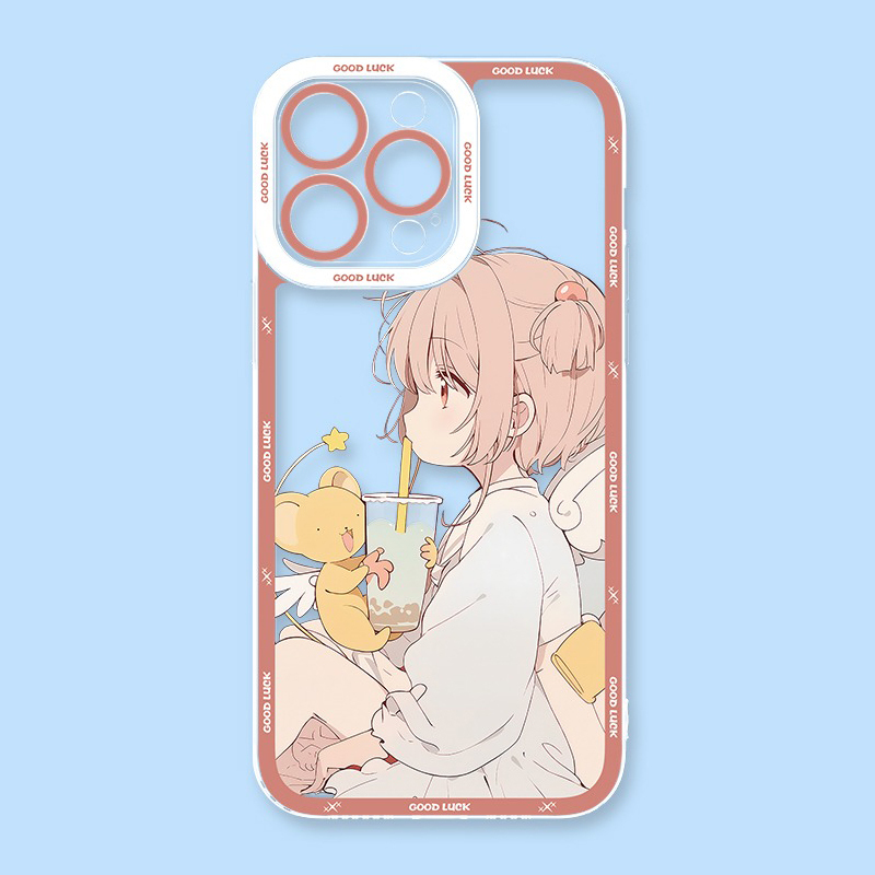 魔卡少女櫻天使眼透明防摔軟殼-ZUIHANG SHOP