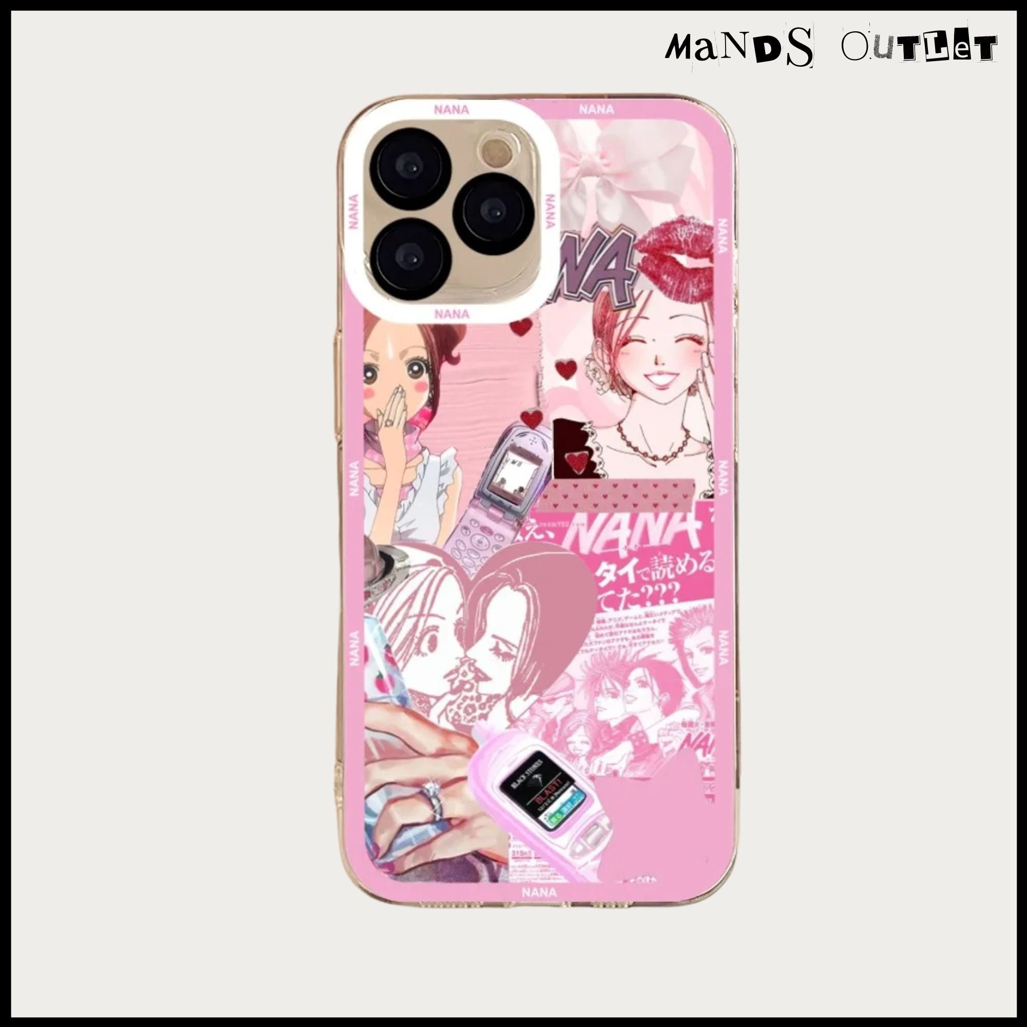 NANA大崎娜娜天使眼透明防摔軟殼