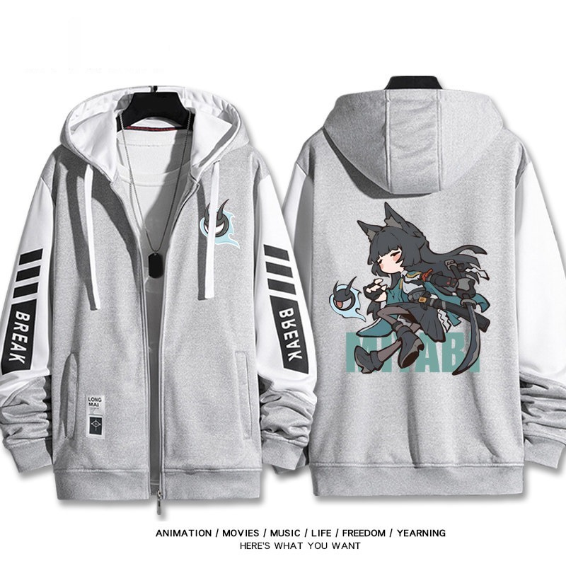 絕區零 星見雅 手繪連帽衫 春秋舒適外套