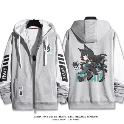 絕區零 星見雅 手繪連帽衫 春秋舒適外套