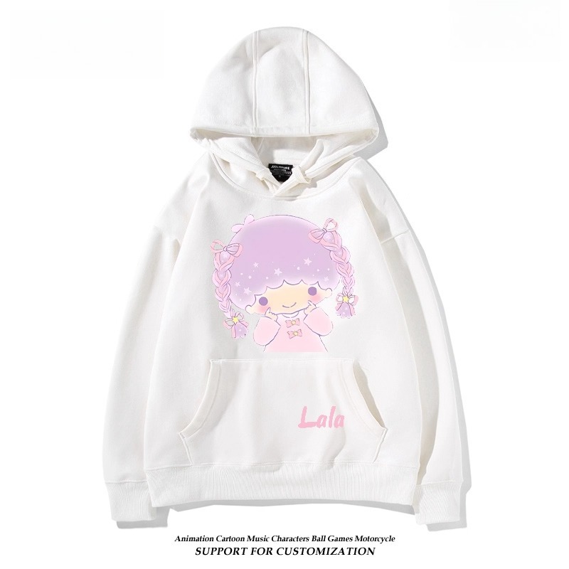 雙子星little twinstars新款 親子情侶男女連帽衛衣