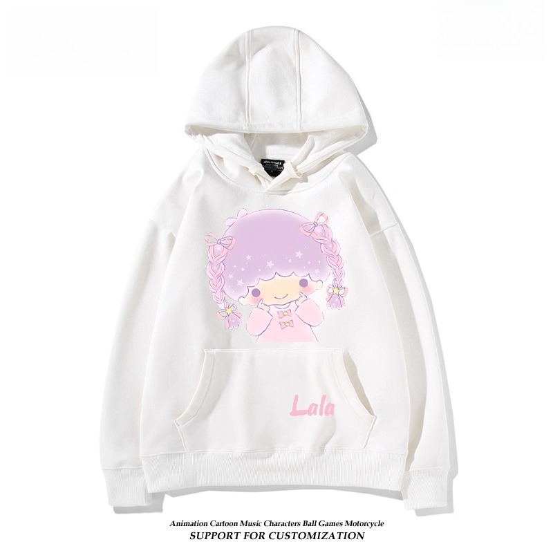 雙子星little twinstars新款 親子情侶男女連帽衛衣