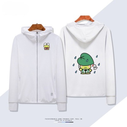 可洛比 Keroppi 夏季通勤冰絲速乾涼感防曬外套