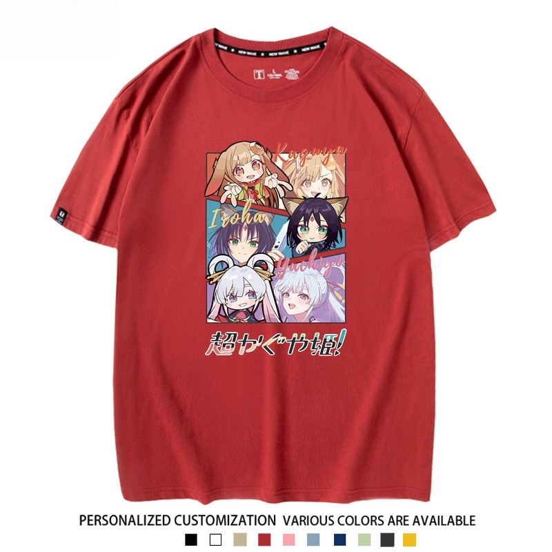 超時空輝耀姬 2026親子情侶男女同款 印花短袖T恤