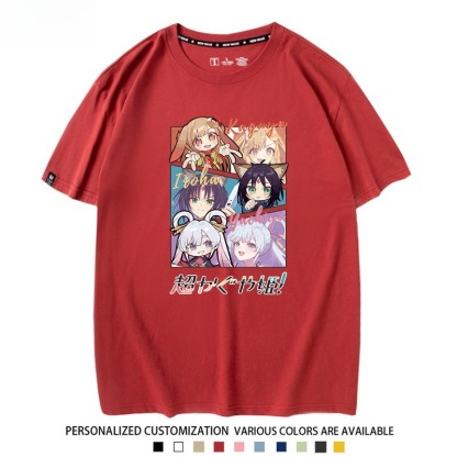 超時空輝耀姬 2026親子情侶男女同款 印花短袖T恤