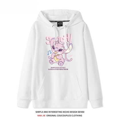 星際寶貝新款 親子情侶男女連帽衛衣