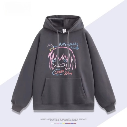 EVA聯名衛衣2025秋冬新款親子情侶裝連帽衛衣