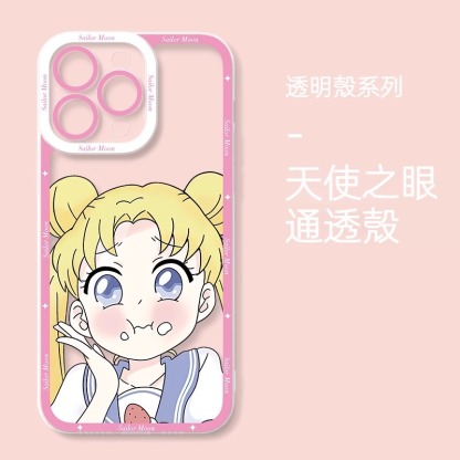 美少女戰士天使眼透明防摔軟殼