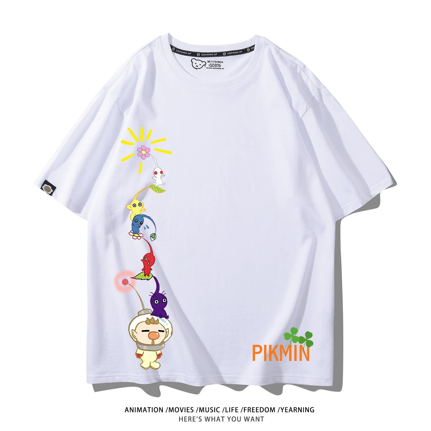 皮克敏PIKMIN4 印花短袖T恤