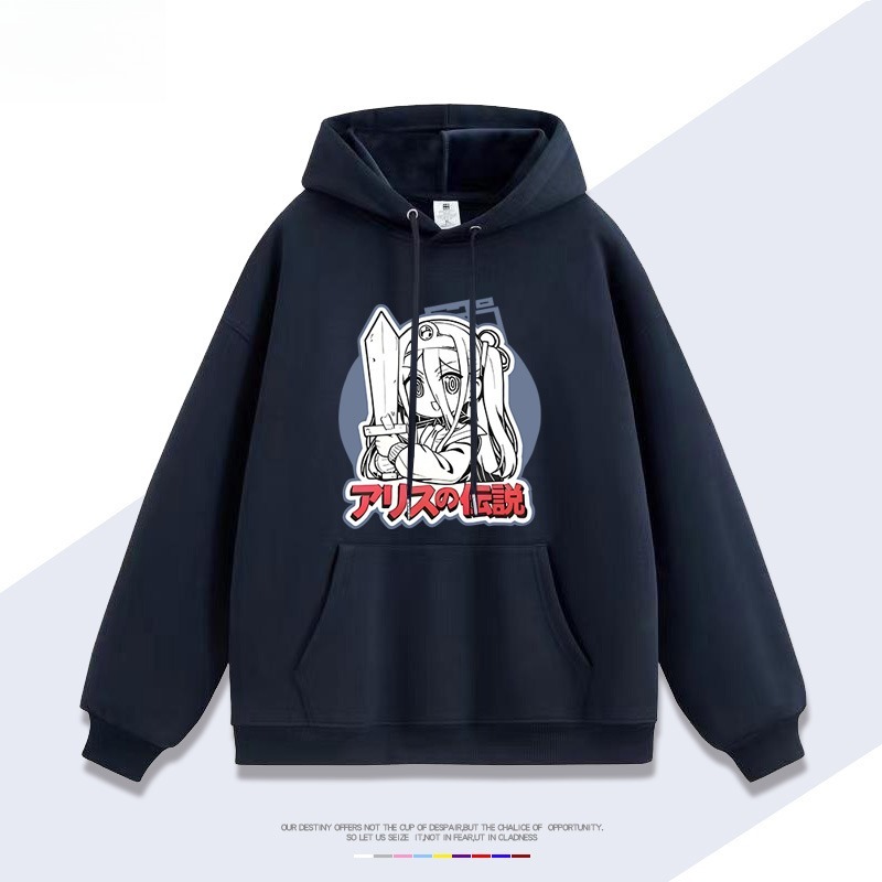 碧藍檔案愛麗絲新款 親子情侶男女連帽衛衣
