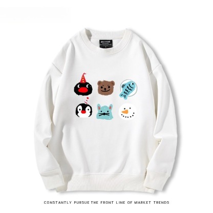 pingu 聯名親子情侶裝 圓領長袖