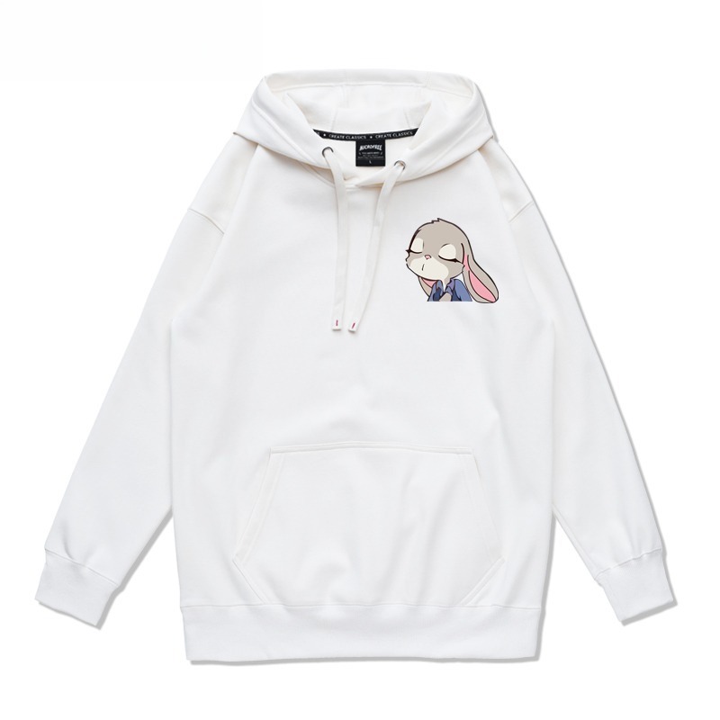 動物方城市新款 親子情侶男女連帽衛衣