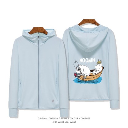 Moomin 嚕嚕米 夏季通勤冰絲速乾涼感防曬外套