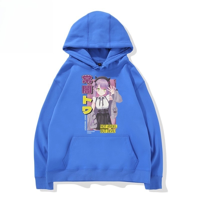 Vtuber HOLOLIVE 聯名衛衣2025秋冬新款寬鬆連帽衛衣