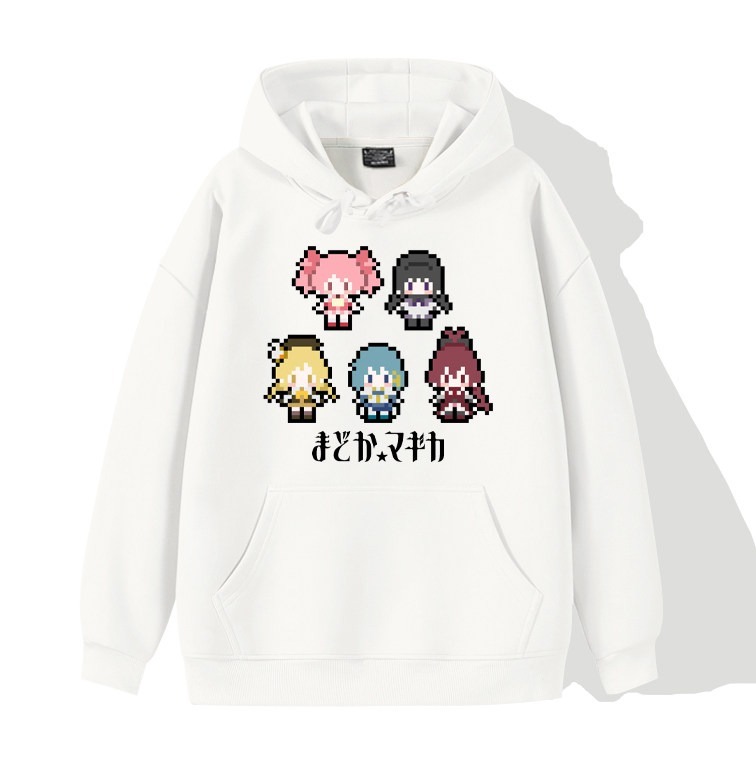 魔法少女小圓新款 親子情侶裝連帽衛衣