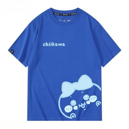 Chiikawa 2026親子情侶男女同款 印花短袖T恤