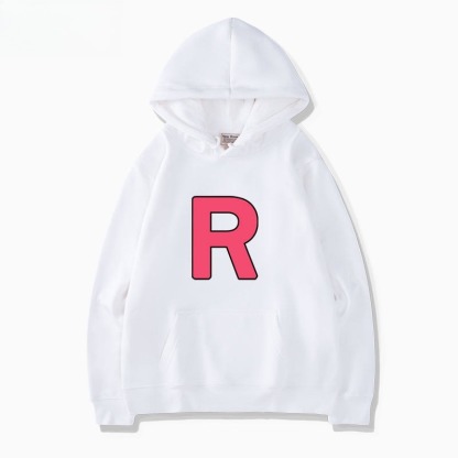 寶可夢火箭隊 聯名衛衣新款 親子情侶裝連帽衛衣