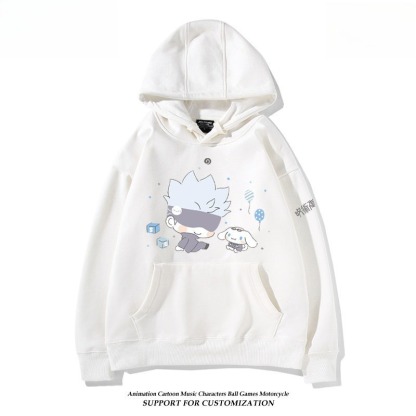 咒術迴戰 聯名衛衣2026秋冬新款親子情侶裝連帽衛衣