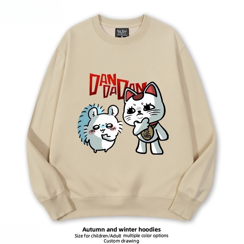 高速婆婆X小桃 聯名親子情侶裝 圓領長袖