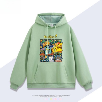 精靈寶可夢 聯名衛衣2026秋冬新款 親子情侶裝連帽衛衣