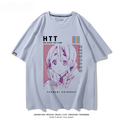 輕音少女 印花短袖T恤