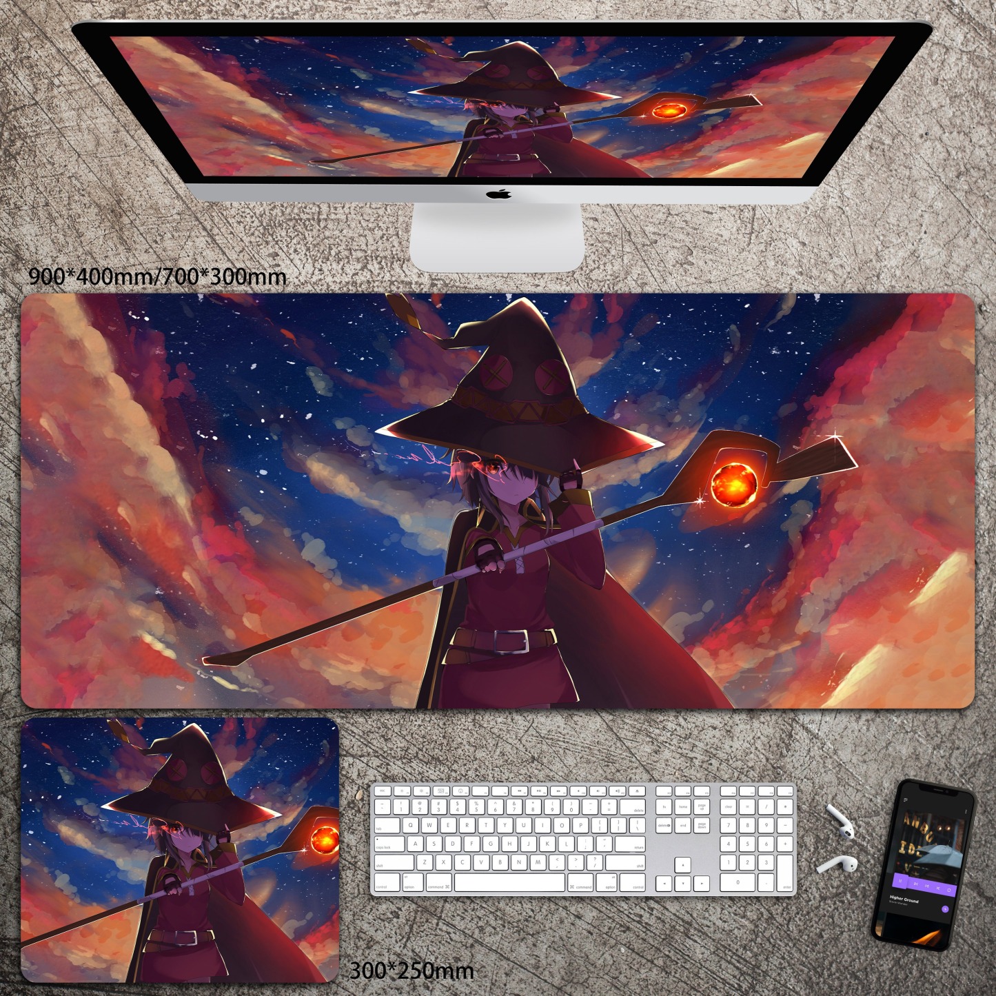 動漫系列 主題桌墊 布質滑鼠墊