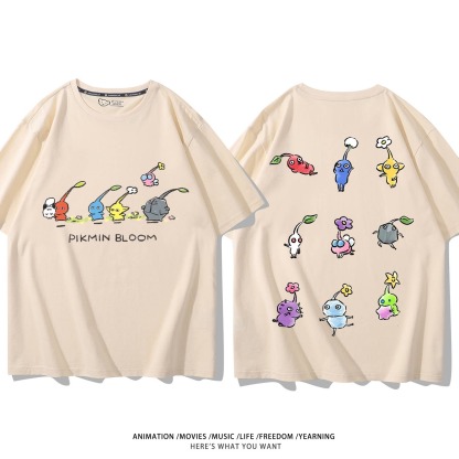 皮克敏PIKMIN4 印花短袖T恤