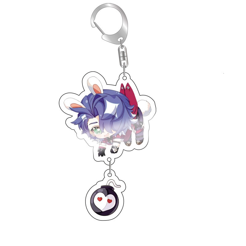 崩壞星穹鐵道愛莉希雅彥卿希露瓦景元白露姬子亞克力鑰匙扣掛飾【單買三件起送】