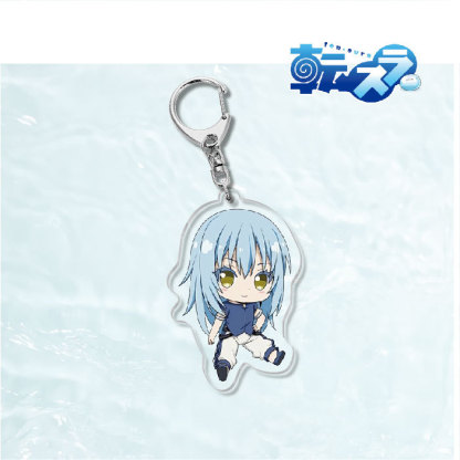 關於我轉生成爲史萊姆那件事萌王利姆露朱菜紫苑靜米莉姆鑰匙扣掛飾【單買三件起送】