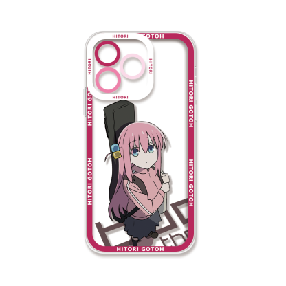 蘋果 系列孤獨搖滾天使眼透明防摔軟殼