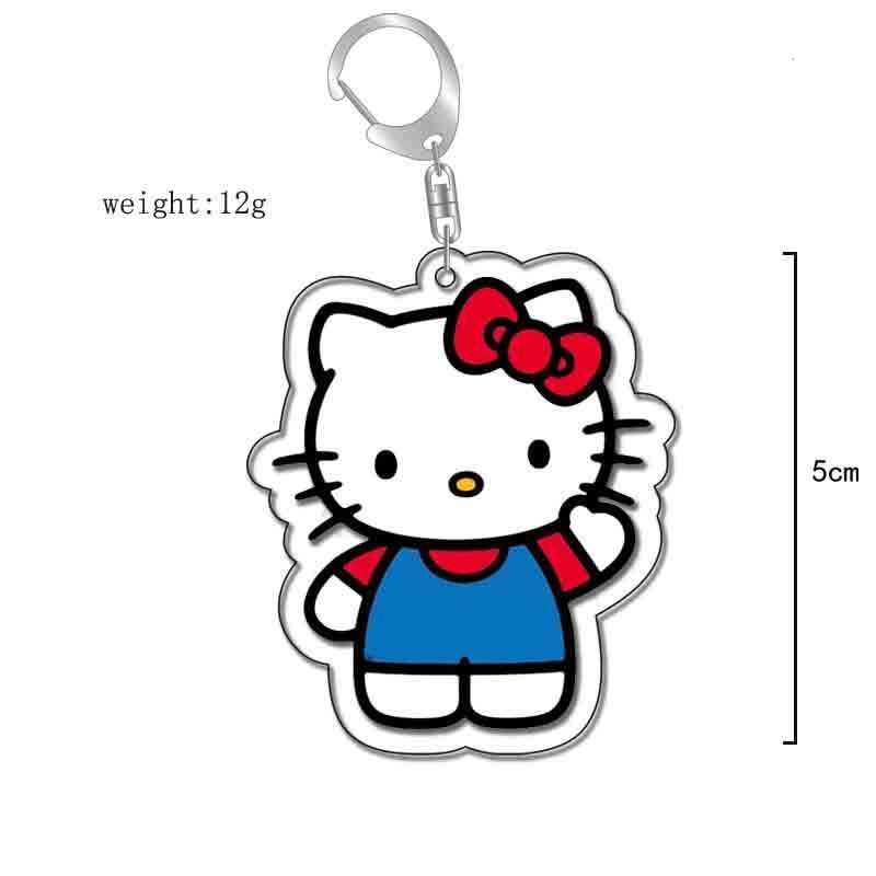 粉色貓咪Sanrio玉狗桂樂美蒂亞克力鑰匙扣掛飾【單買三件起送】