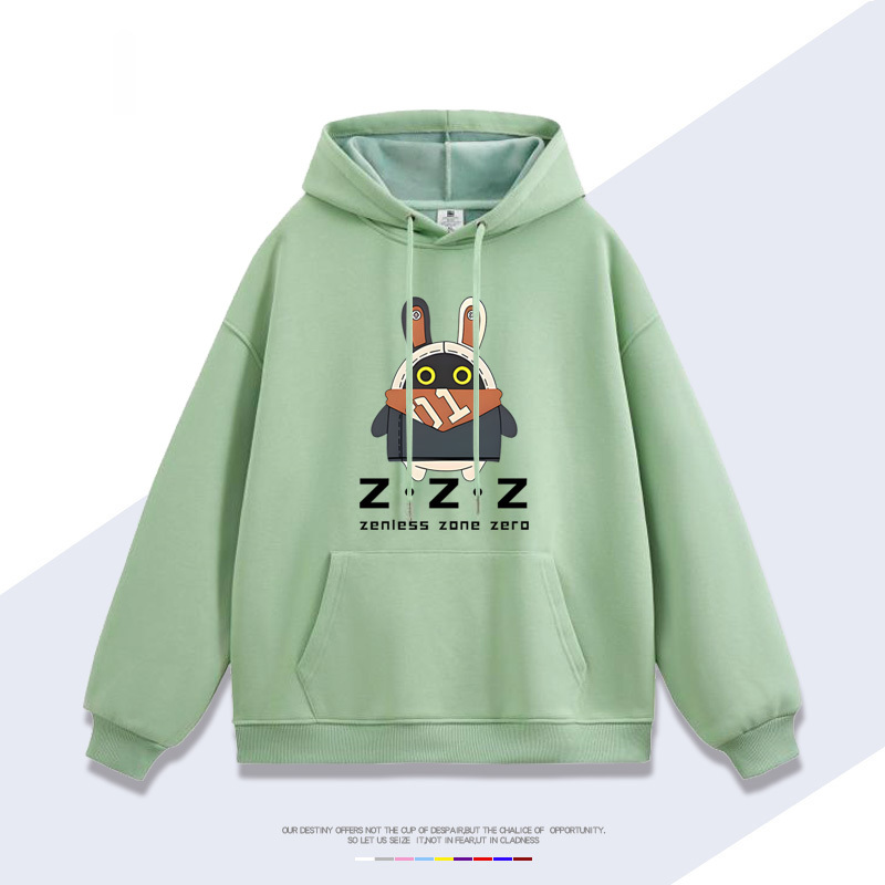 絕區零新款 親子情侶男女款連帽衛衣