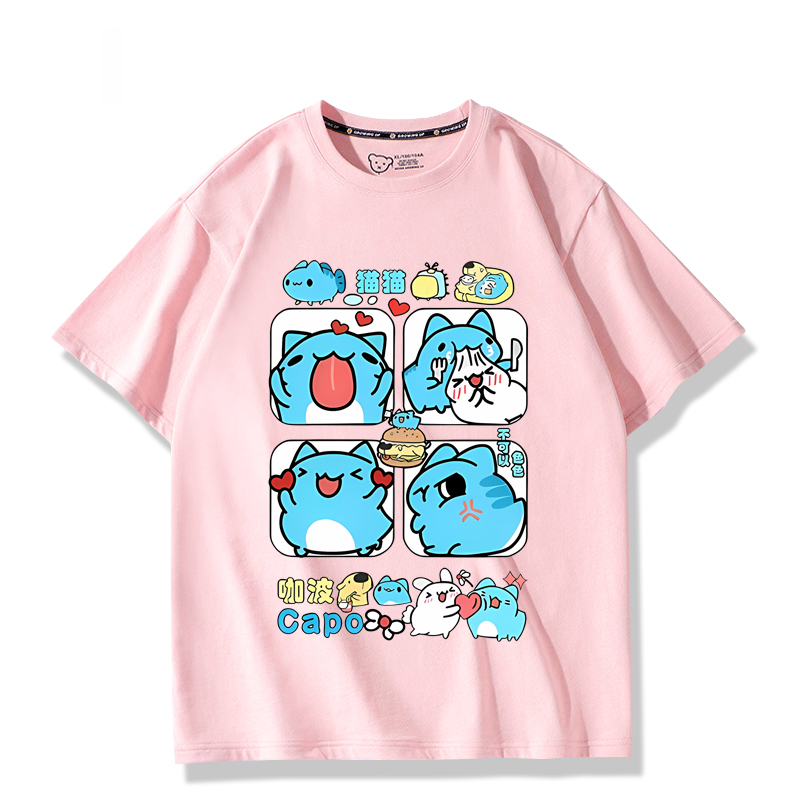貓貓蟲咖波 2024親子情侶男女同款 T恤
