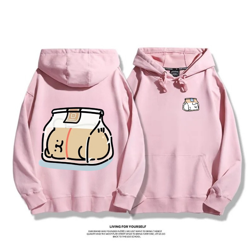 線條小狗 2025秋冬新款 親子情侶男女連帽衛衣