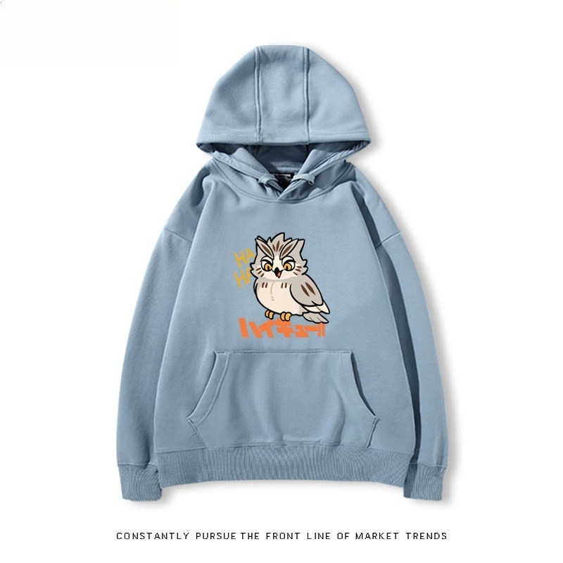 排球少年 聯名衛衣2026秋冬新款 親子情侶連帽衛衣