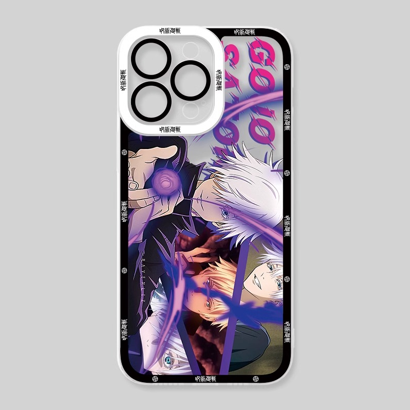 蘋果 系列咒術迴戰天使眼透明防摔軟殼