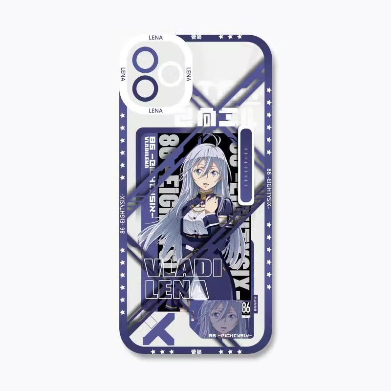 86不存在的戰區蕾娜辛耶天使眼透明防摔軟殼