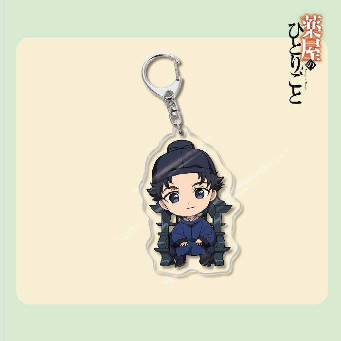 藥屋少女的呢喃周邊貓貓壬氏玉葉妃高順亞克力鑰匙扣掛飾【單買三件起送】