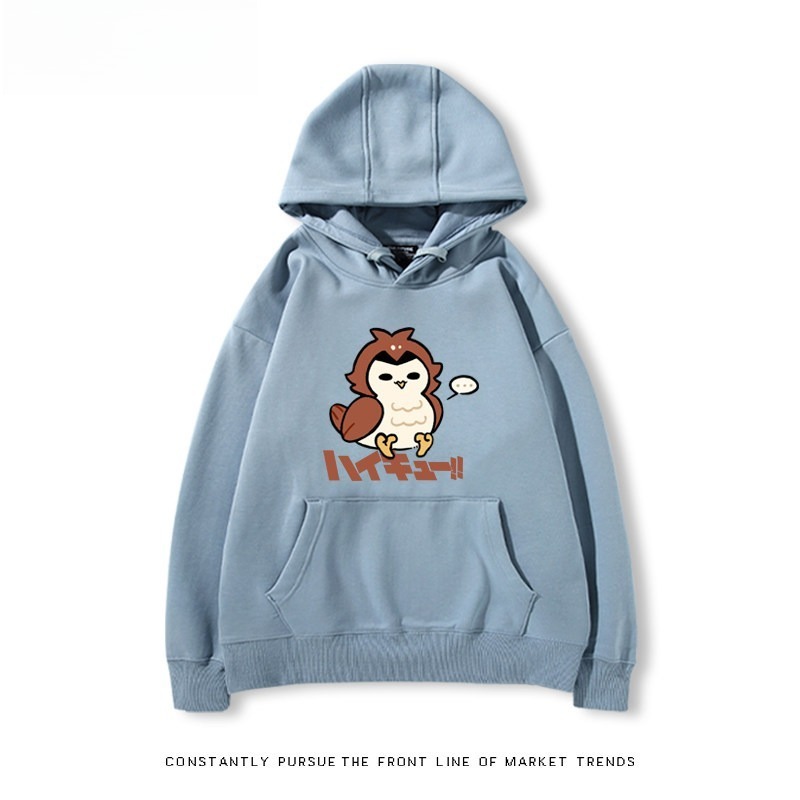 排球少年 聯名衛衣2026秋冬新款 親子情侶連帽衛衣