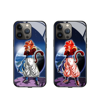 蘋果 系列動漫來電閃智能發光手機殼