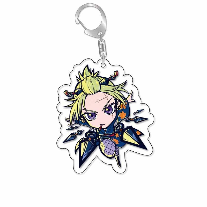 銀魂阪田銀時神樂新八定春神威十四沖田總悟桂伊麗莎白立牌鑰匙扣掛飾【單買三件起送】