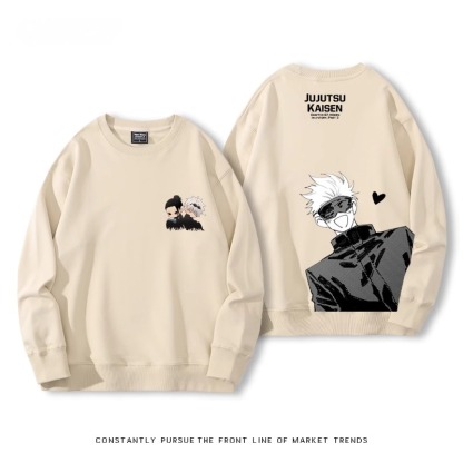 【預售2.25號發貨】鏈鋸人聯名衛衣2024秋冬新款親子情侶裝薄絨款連帽衛衣