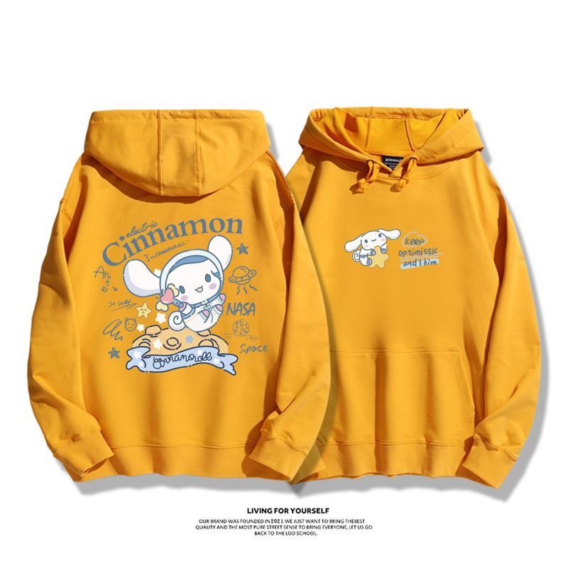 三麗鷗聯名衛衣2025秋冬新款親子情侶裝連帽衛衣