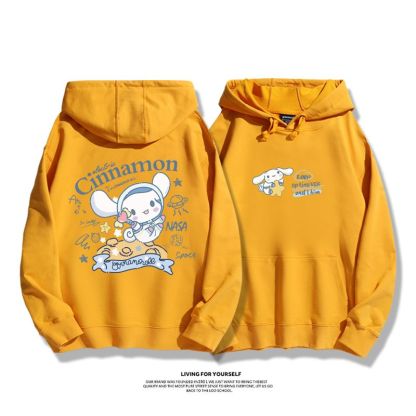 三麗鷗聯名衛衣2025秋冬新款親子情侶裝連帽衛衣